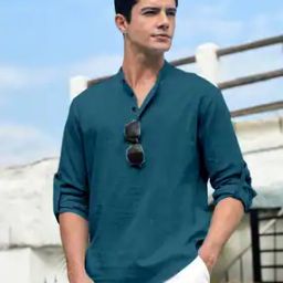 Men Regular Fit Short Kurta-image-70