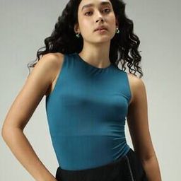 outzidr  Women Crew-Neck Bodysuit-picture-3