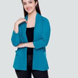 Cotton Shrug with 3/4th Sleeves-42