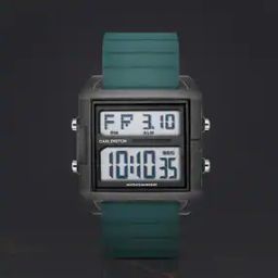 Men Digital Wrist Watch - Endurance 9136 Teal-image-12