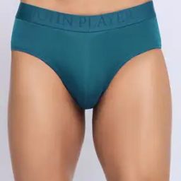 Men Typographic Print Briefs with Elasticated Waistband-image-87