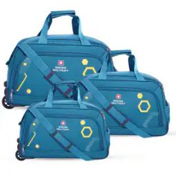 Pack of 3 Men Soft Body Luggage Sets with Adjustable Strap-1