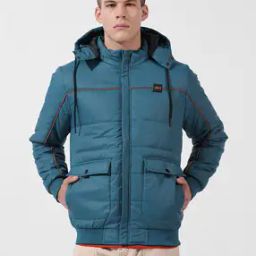 Men Regular Fit Puffer Jacket-picture-22