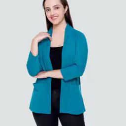 Front-Open Shrug with Patch Pockets-34