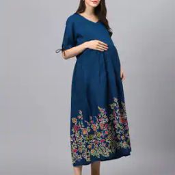 Floral Print V-Neck Dress-image-18