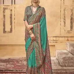 Women Ethnic Motif Design Tassels and Latkans Silk Ethnic Motif Saree Traditional Saree-image-43
