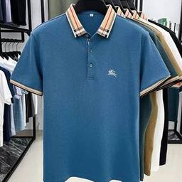 Men Regular Fit Polo T-Shirt with Spread Collar-image-9