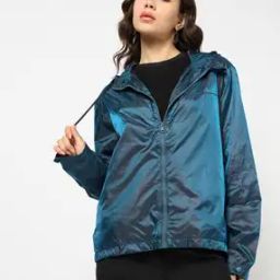Women Zip-Front Regular Fit Hooded Jacket-picture-48