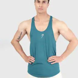 Logo Print Vest with Scoop Neck-picture-20