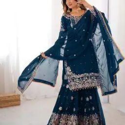 Women Embroidered Straight Kurta Set-picture-21