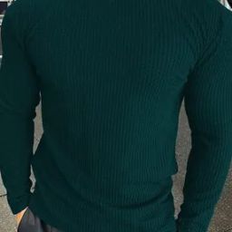 Men Ribbed Regular Fit Round-Neck T-Shirt-picture-16