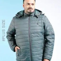 Men Quilted Regular Fit Hooded Puffer Jacket-image-30
