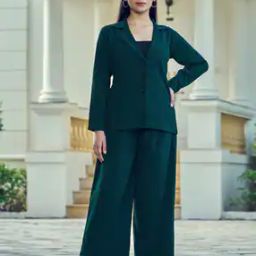 Women Shirt & Palazzos Co-Ord Set-image-43