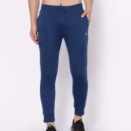 Men Flexi Waist Mid Rise Joggers -image-59