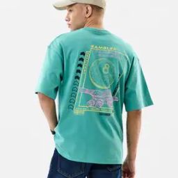 snitch Men Graphic Print Crew-Neck T-Shirt-picture-1