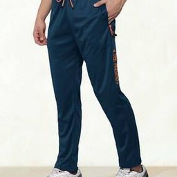 Men Track Pants with Elasticated Waist-image-78
