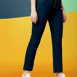 7 threads Women Straight Track Pants with Insert Pockets-picture-16