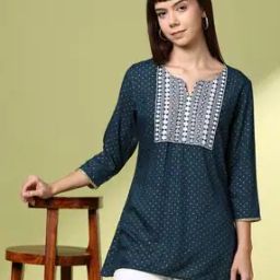 Women Embroidered Relaxed Fit Top-picture-36