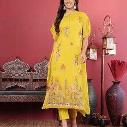 varanga Women Embroidery Anarkali Kurta Set-picture-36