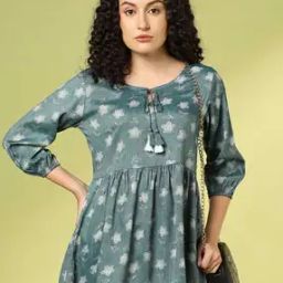 Women Floral Print Relaxed Fit Tunic-picture-49