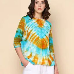 Women Printed Relaxed Fit Top-image-22