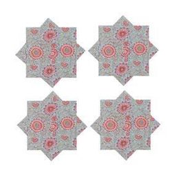Pack of 6 Printed Cotton Dinner Table Napkins  -47