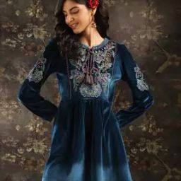 Women Embroidered Straight Tunic-image-61