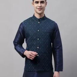 Embroidered Nehru Jacket-picture-22