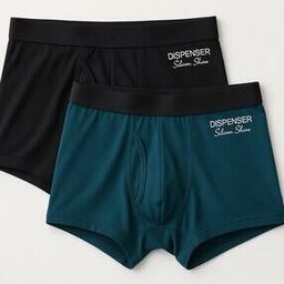 Men Pack of 2 Trunks with Elasticated Waist -picture-9