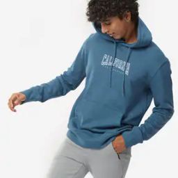 Men Regular Fit Typographic Print Hoodie-image-81