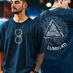 Men Graphic Print T-shirt-image-36
