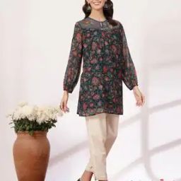 Women Floral Print Straight Kurti-image-58