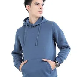 datalact Men Regular Fit Hoodie with Kangaroo Pocket-picture-10