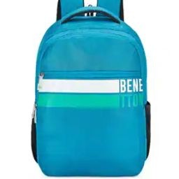 Men Printed Backpack with Adjustable Shoulder Strap-40