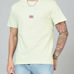 Shein Short Sleeves Typographic Chest Print Tshirt-image-57