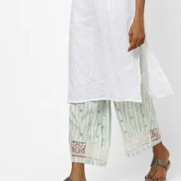 Striped Palazzos with Floral Print-picture-16