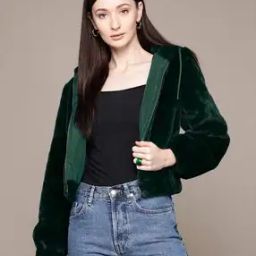 Zip-Front Faux Fur Hoodie-picture-26