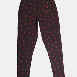 V-Mart Girls Printed Cotton Lycra Ankle-Length Leggings-picture-27