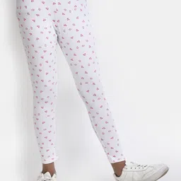 V-Mart Girls Conversational Printed Ankle-Length Leggings-picture-15