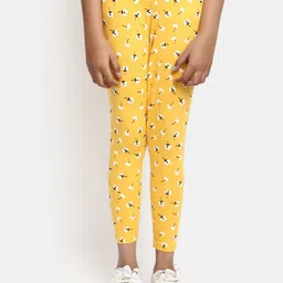 V-Mart Girls Printed Ankle Length Leggings-picture-33