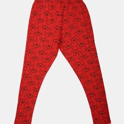 V-Mart Girls Printed Ankle Length Cotton Lycra Leggings-picture-21