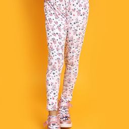 V-Mart Girls Printed Ankle Length Leggings-picture-9