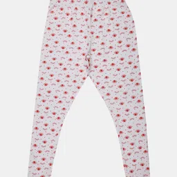 V-Mart Girls Printed Ankle-Length Cotton Lycra Leggings-picture-44