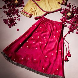 Stylo Bug Girls Embellished Ready to Wear Lehenga & Choli-image-41