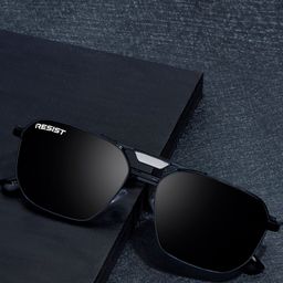 RESIST EYEWEAR Unisex Square Sunglass With UV Protected Lens image 4