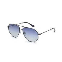 IDEE Men Hexagon Sunglasses with UV Protected Lens IDS2788C7PSG-98