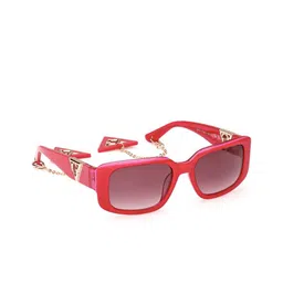 GUESS Women Rectangle Sunglasses with UV Protected Lens-image-85