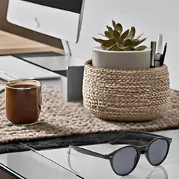 SUNNIES Unisex Round Sunglasses with UV Protected Lens-45