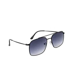 OPIUM Men Grey Lens & Black Square Sunglasses with UV Protected Lens-13