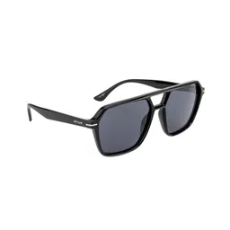 OPIUM Men Grey Lens & Black Square Sunglasses with UV Protected Lens OP-1949-C01-Black-3